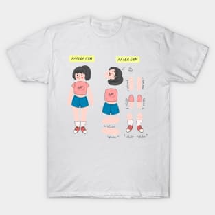 Gym girl T-Shirt